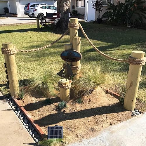 Miniatura 5 de Natural Jute Rope - 34 Inch×100 Feet - Thick Hemp Rope - Twisted Manila Rope for Crafts, Hammock, Railing, Decorating