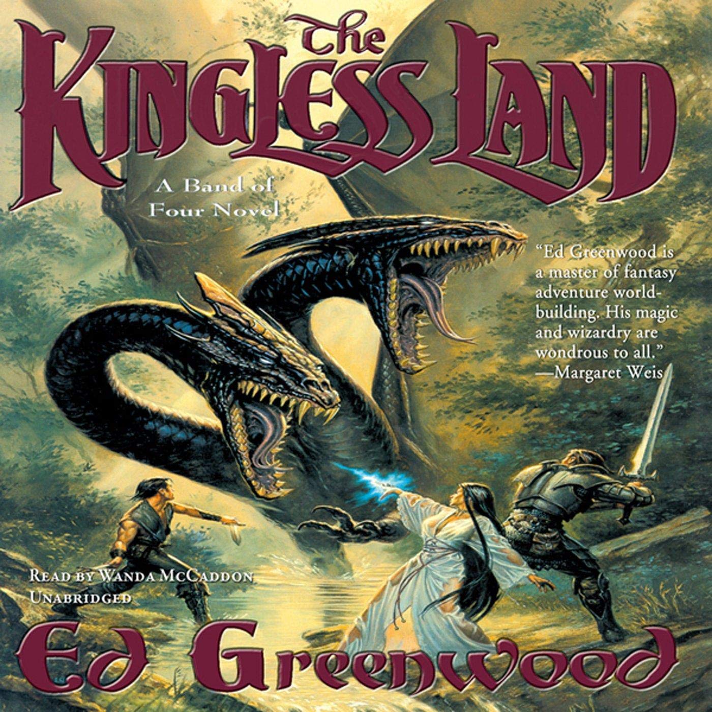 Cover art for The Kingless Land
