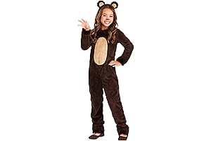 Adorable Kids Brown Onesie for Halloween Adventures