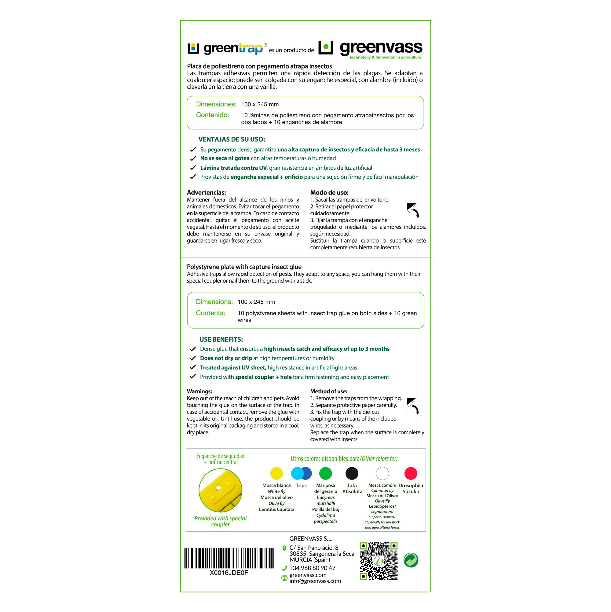 KEL Pièges à panneaux de colle pour insectes Panneau de colle anti KEL Pièges à panneaux de colle pour insectes Panneau de colle anti