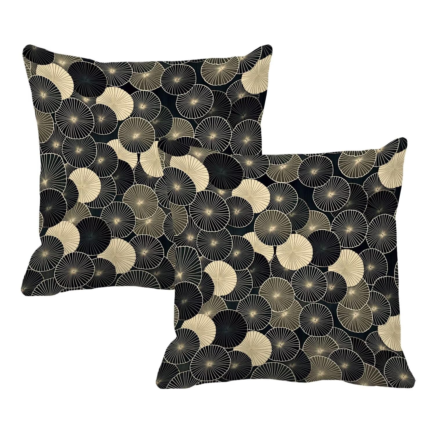 Housses de coussin 80x80 imperméables pour terrasse et balcon design