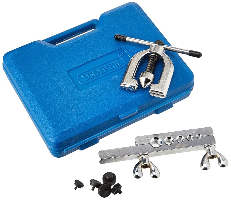Kit de Flangeamento de Tubos de Freio Draper 51762-DP com 7 Peças, Azul