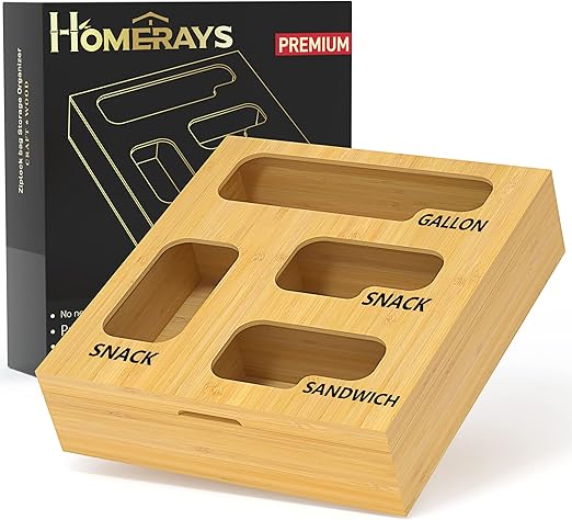 ziploc bolsa holder stand diy