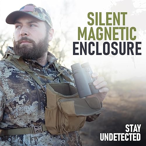 Miniatura 2 de Boundless Performance Arnés binocular Chest Pack - Nuestra funda de arnés Bino es ideal para caza, senderismo y disparo - Correas bino aseguran tus