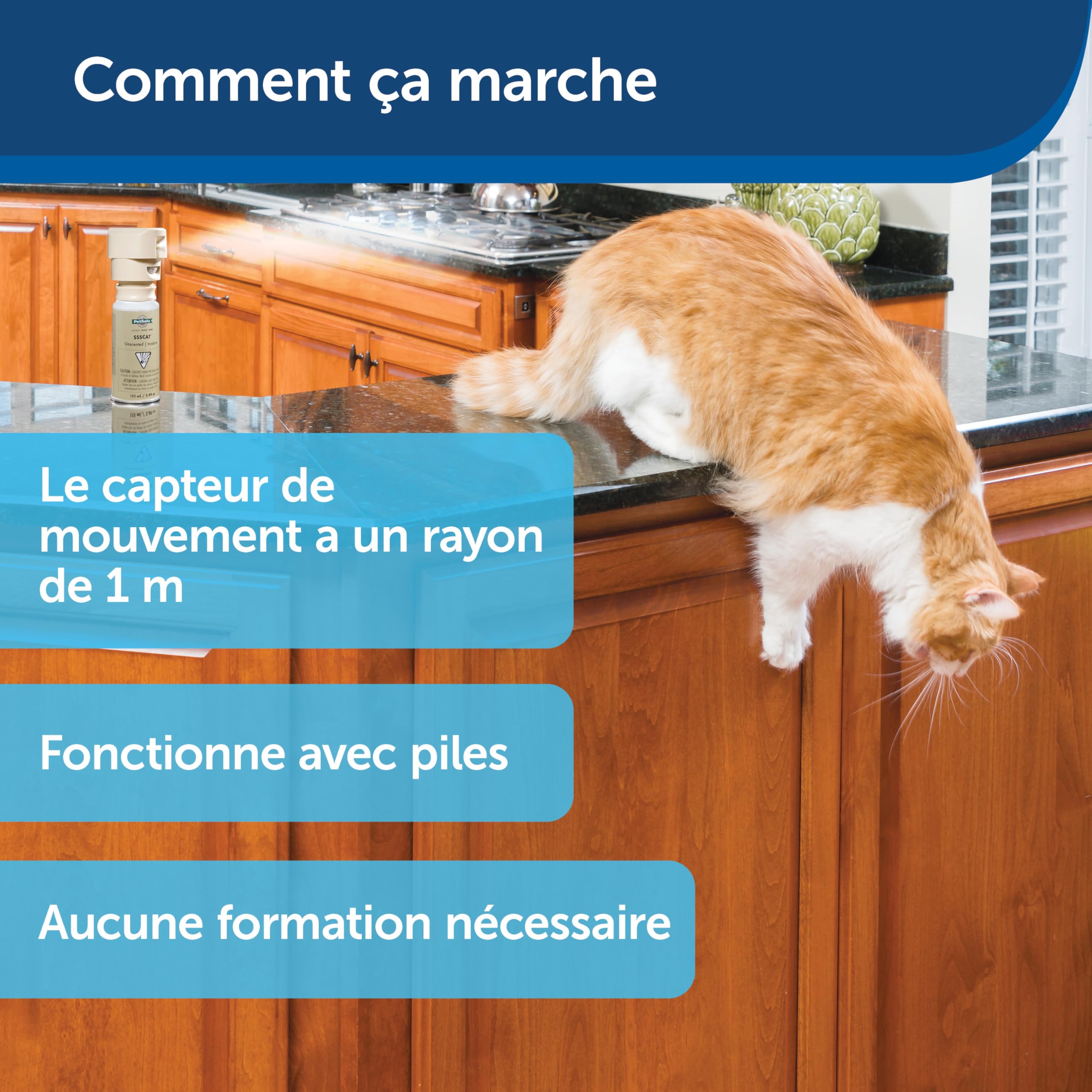 Petsafe Recharge gaz repulsif Chat et Chien