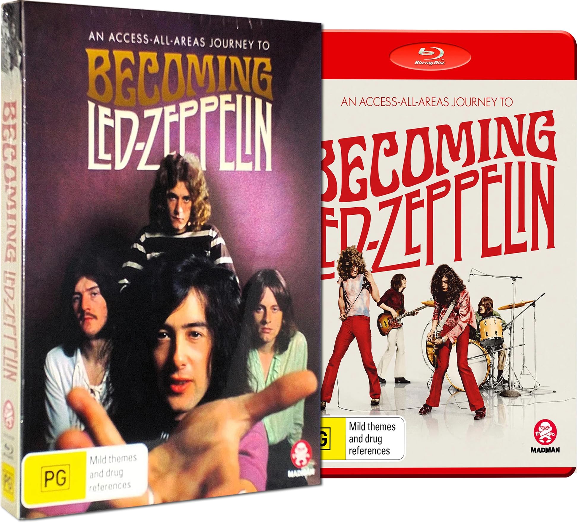 Becoming Led Zeppelin [Booklet] [Blu-ray] [Region Free]