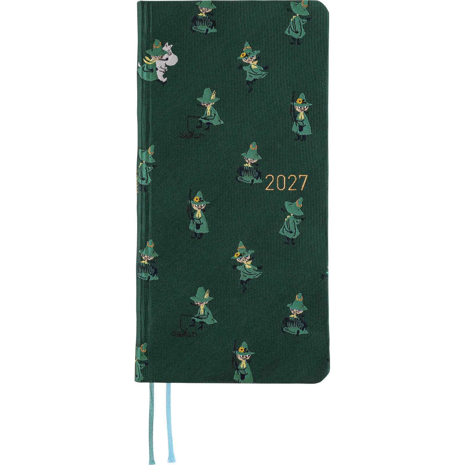 Hobonichi Techo 2027 Weeks – Moomin : une journée dans la vie de Snufkin (japonais, grand et mince, début de janvier)