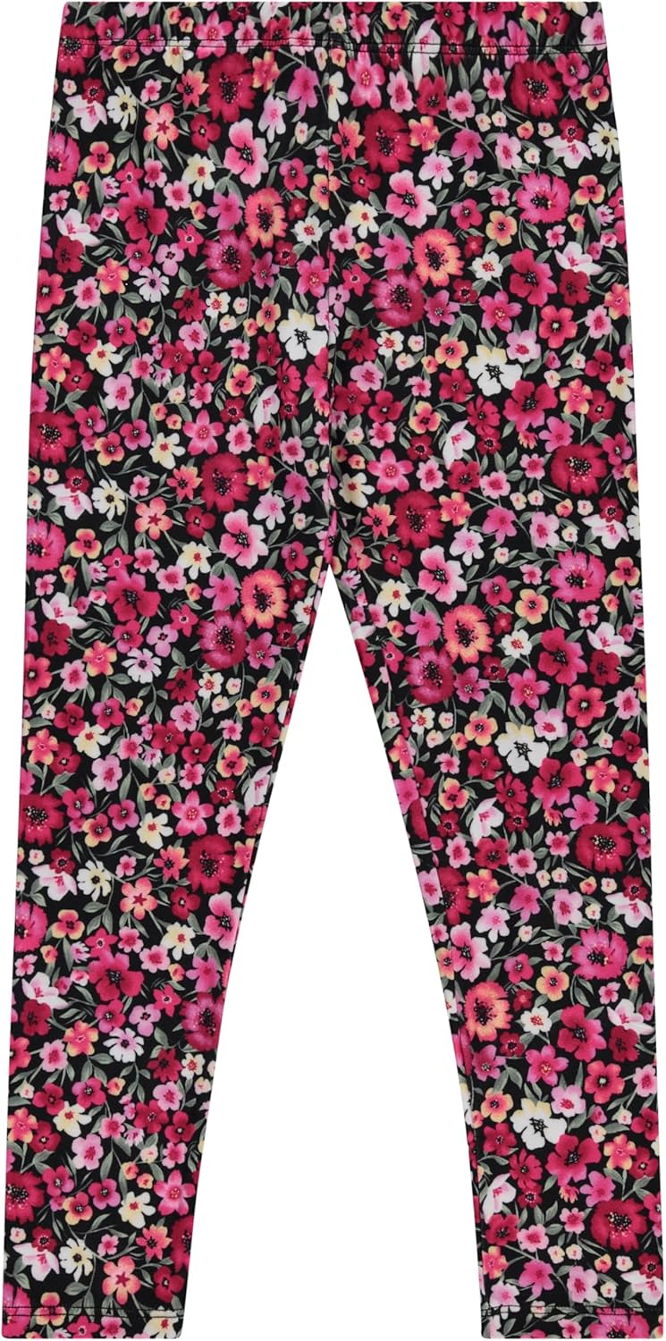 BTween Kids Girls Fall Fashion Stretch Leggings Comfortable Bottoms Set 4 Pack Bundle - Image 4