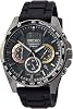 Seiko Mens Watch Quartz Stainless Steel Silicone Band