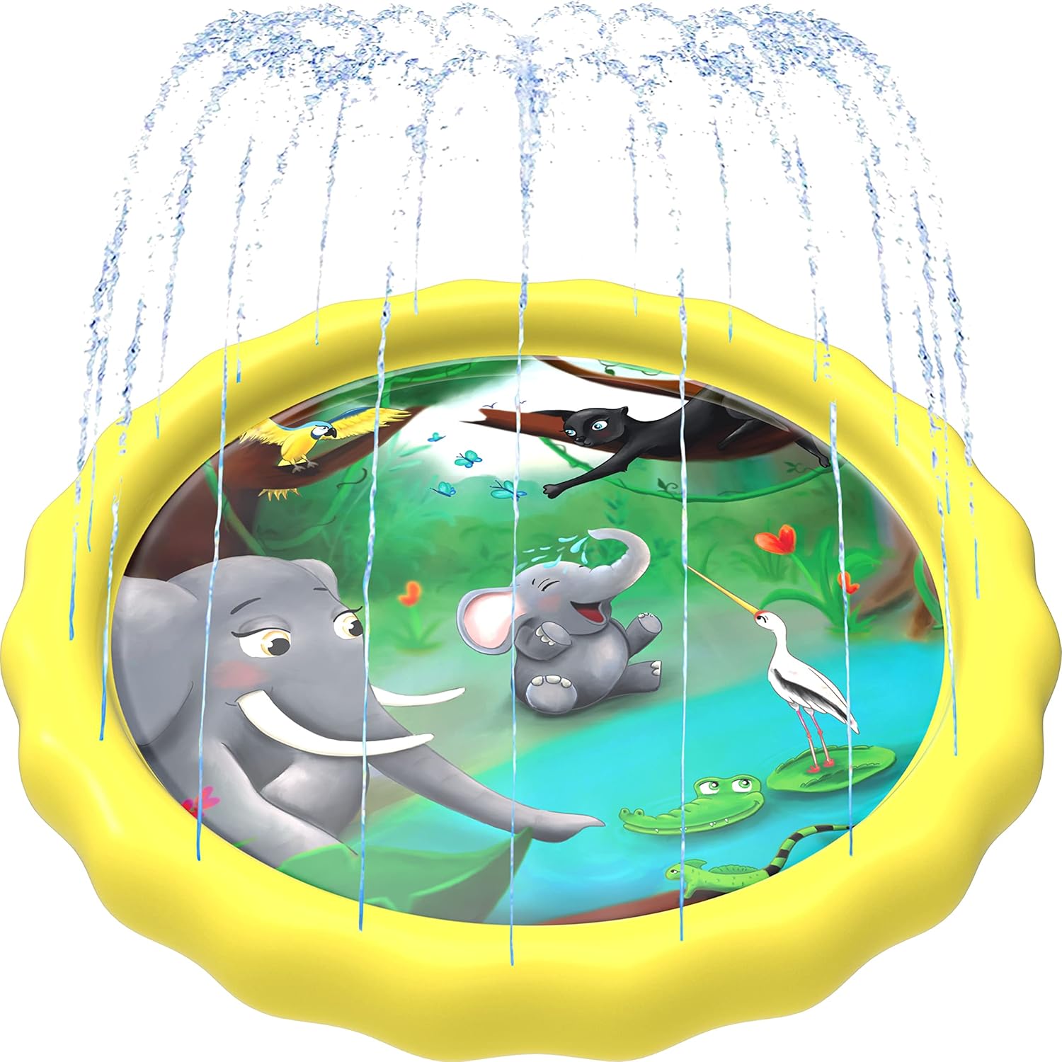 SplashEZ 3in1 Splash Pad, Sprinkler for Kids and Wading