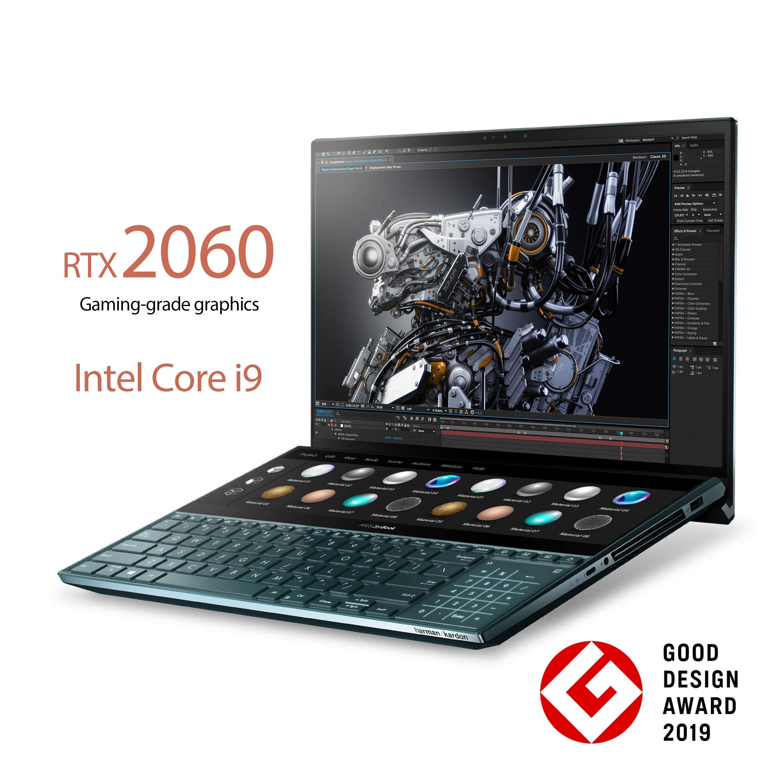 Refurbished) Asus ZenBook Pro Duo UX581 15.6