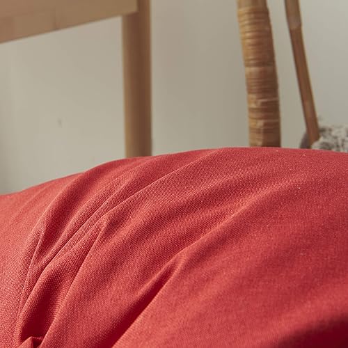 Miniatura 4 de SHANLUO Fundas de almohada impermeables de 12 x 20 pulgadas, almohadas de exterior para sofá, juego de 2 fundas de almohada decorativas, sólidas,