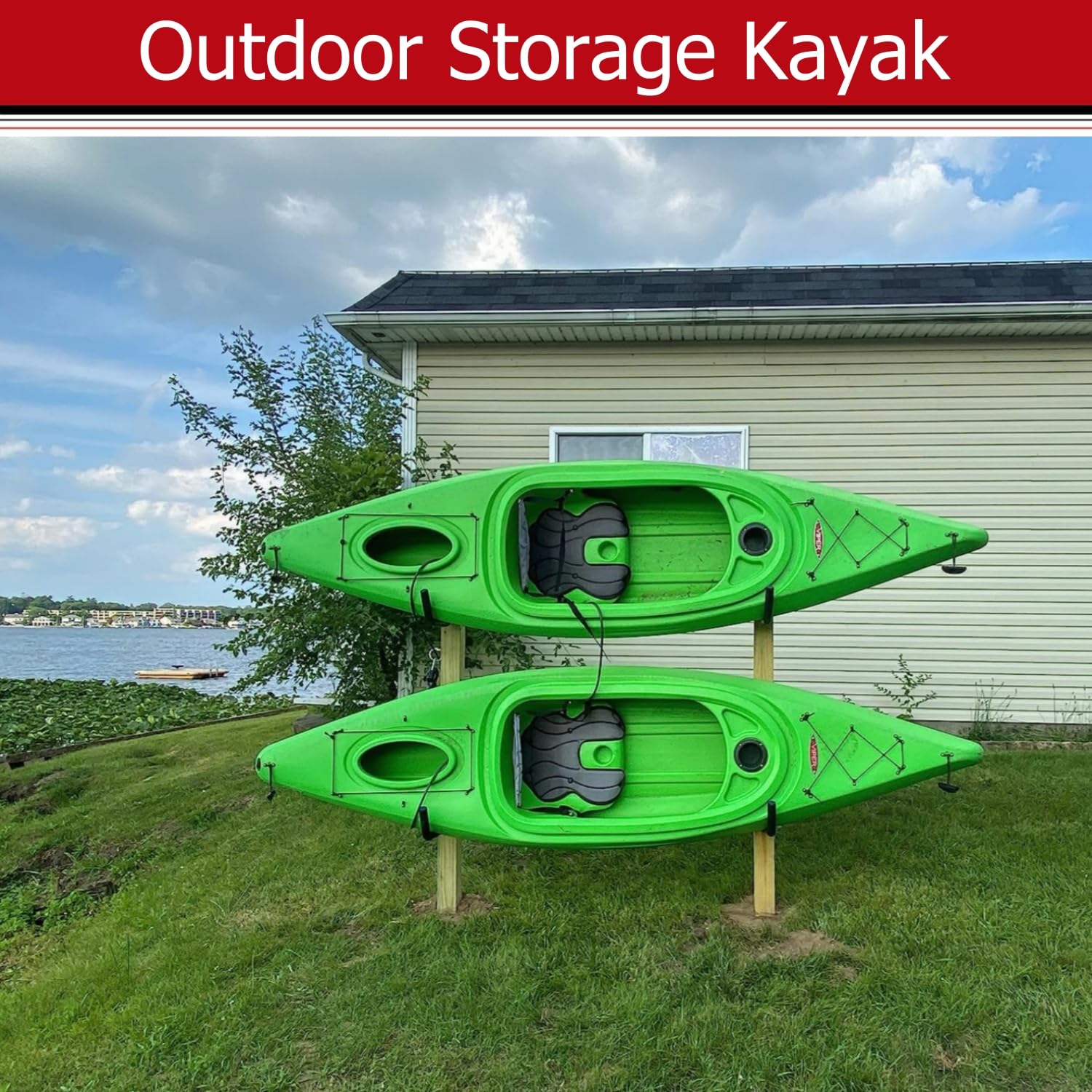 2 Stks Kajak Rek Kano Wandgemonteerd Rek Surfplank Opslag Haken Boot Paddle Paddleboard Houder