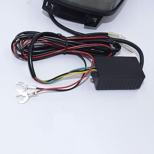 Miniatura 8 de Luces de rejilla de repuesto para SRT Scat Pack Grille Smoke LED Lights Pig Nose Fit para Dodge Charger 2015-2022