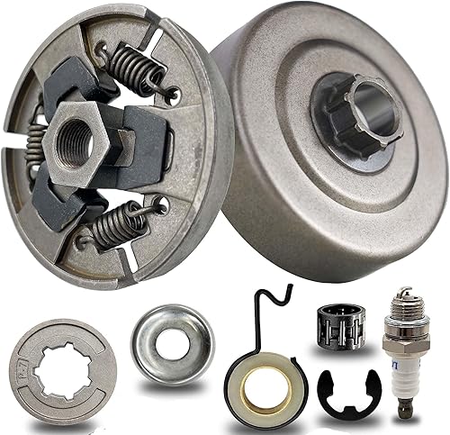 Embrague de piñón .325-7 para motosierra Stihl MS180 018 017 MS170 MS250 MS230 MS210 021 023 025 MS170C MS180C con arandela E-Clip Kit Re
