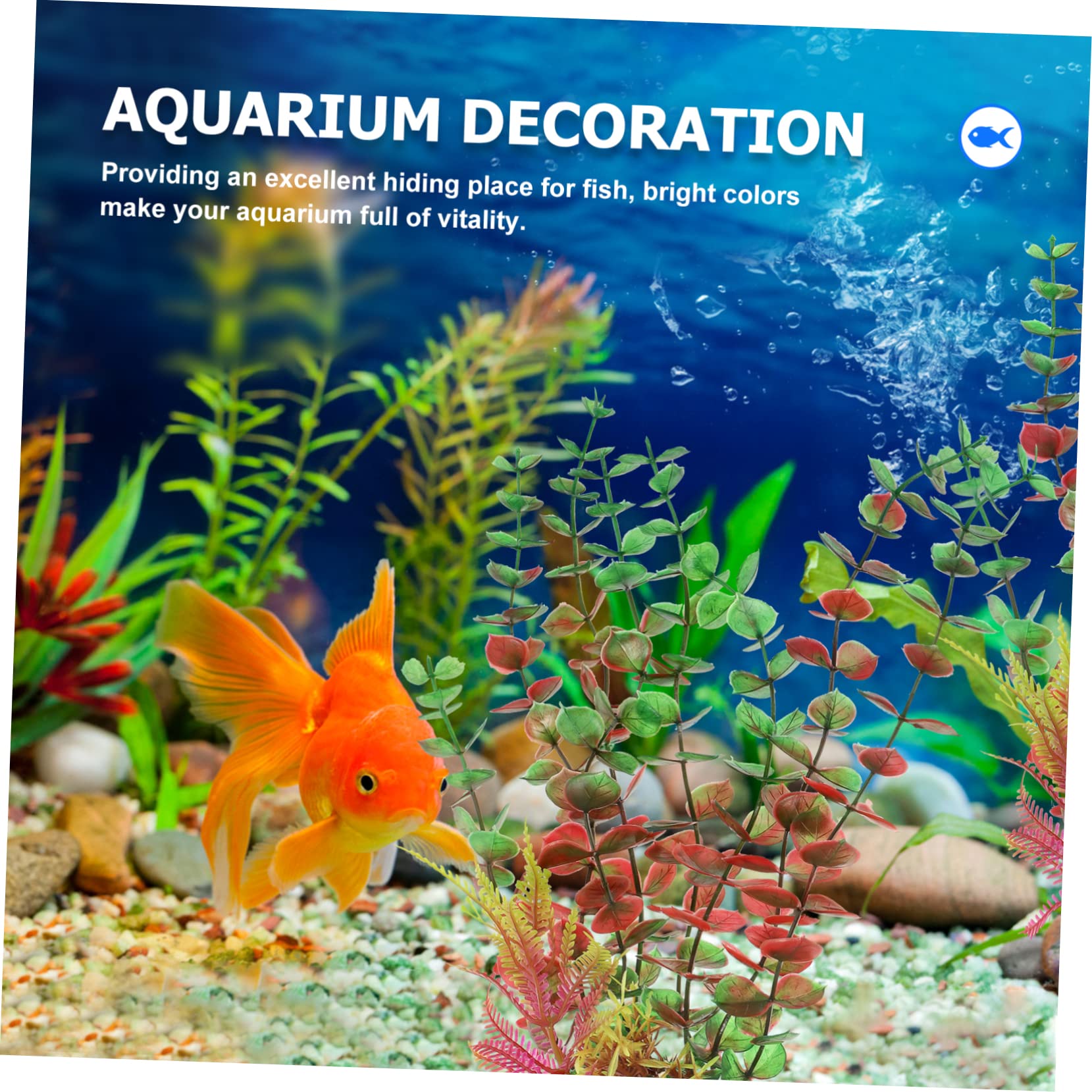 minkissy 4stücke Künstliche Wasserpflanzen Für Aquarien Dekorative Kunststoffpflanzen Für Lebendige Aquariumgestaltung Sicher Für Fische Pflegeleicht Und