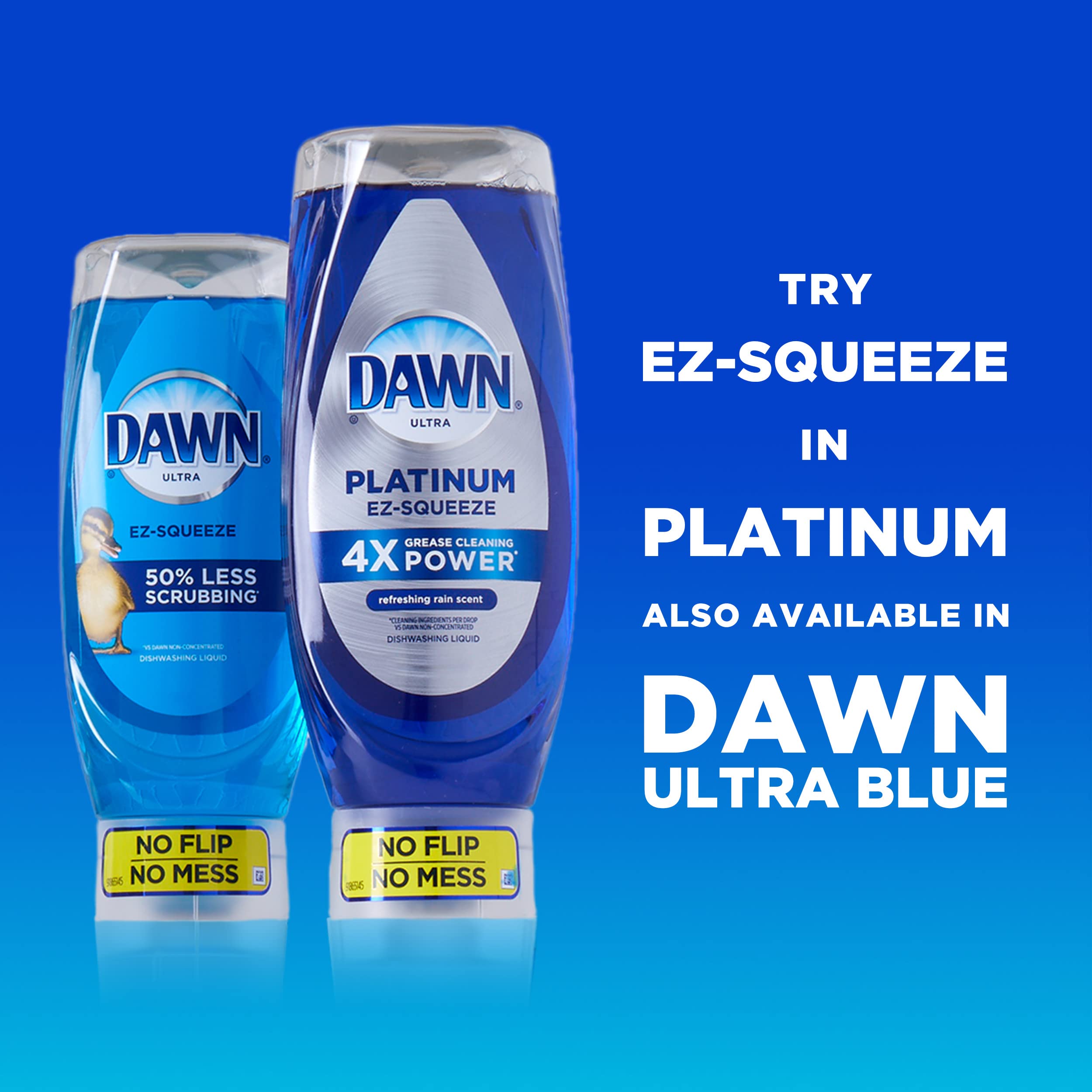 Buy Dawn Dish Soap EZSqueeze Platinum Dishwashing Liquid + NonScratch