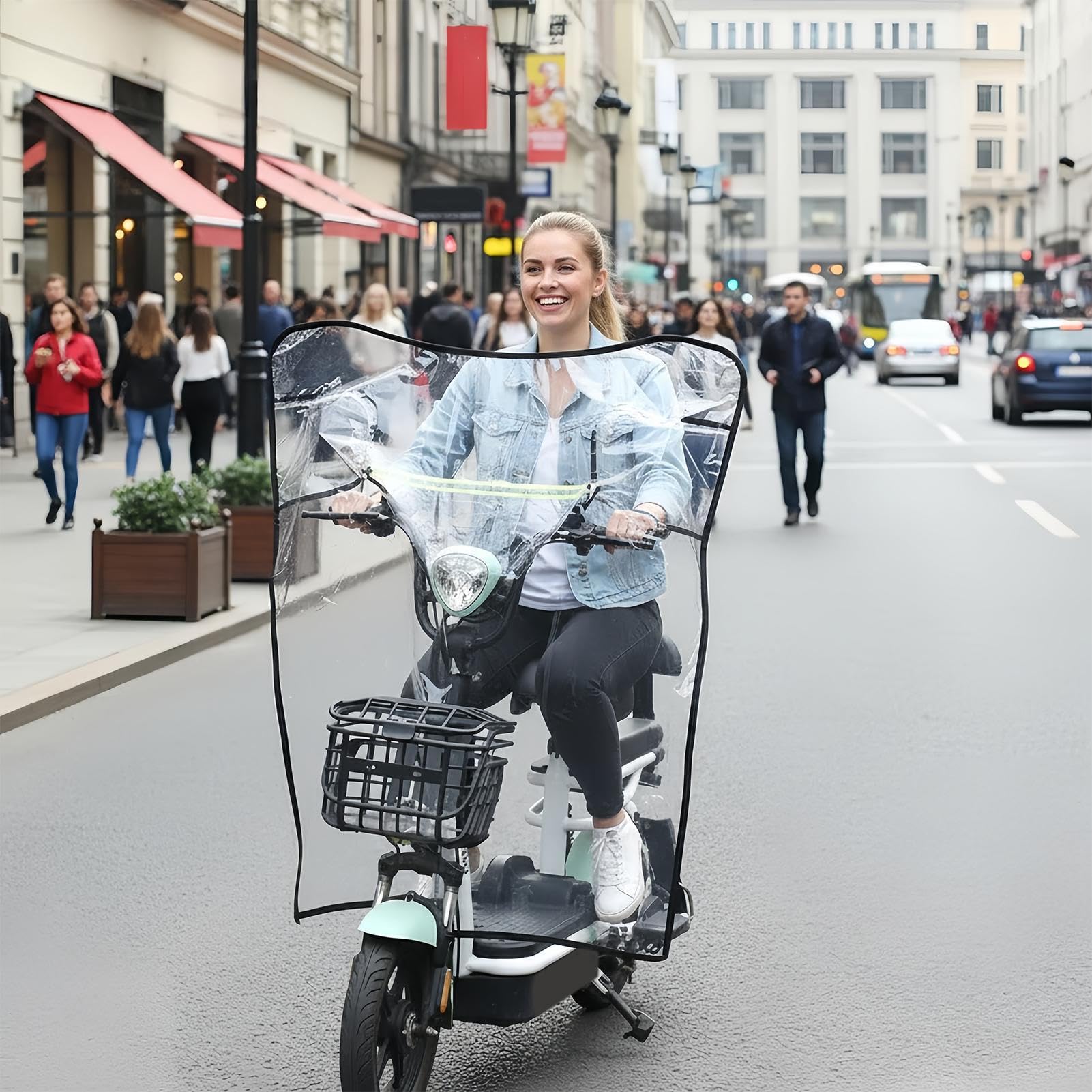 Przednia szyba motocyklowa Grube i wiatroszczelne akcesoria zimowe do | Przednia szyba skutera elektrycznego dla męża, żony, syna, córki