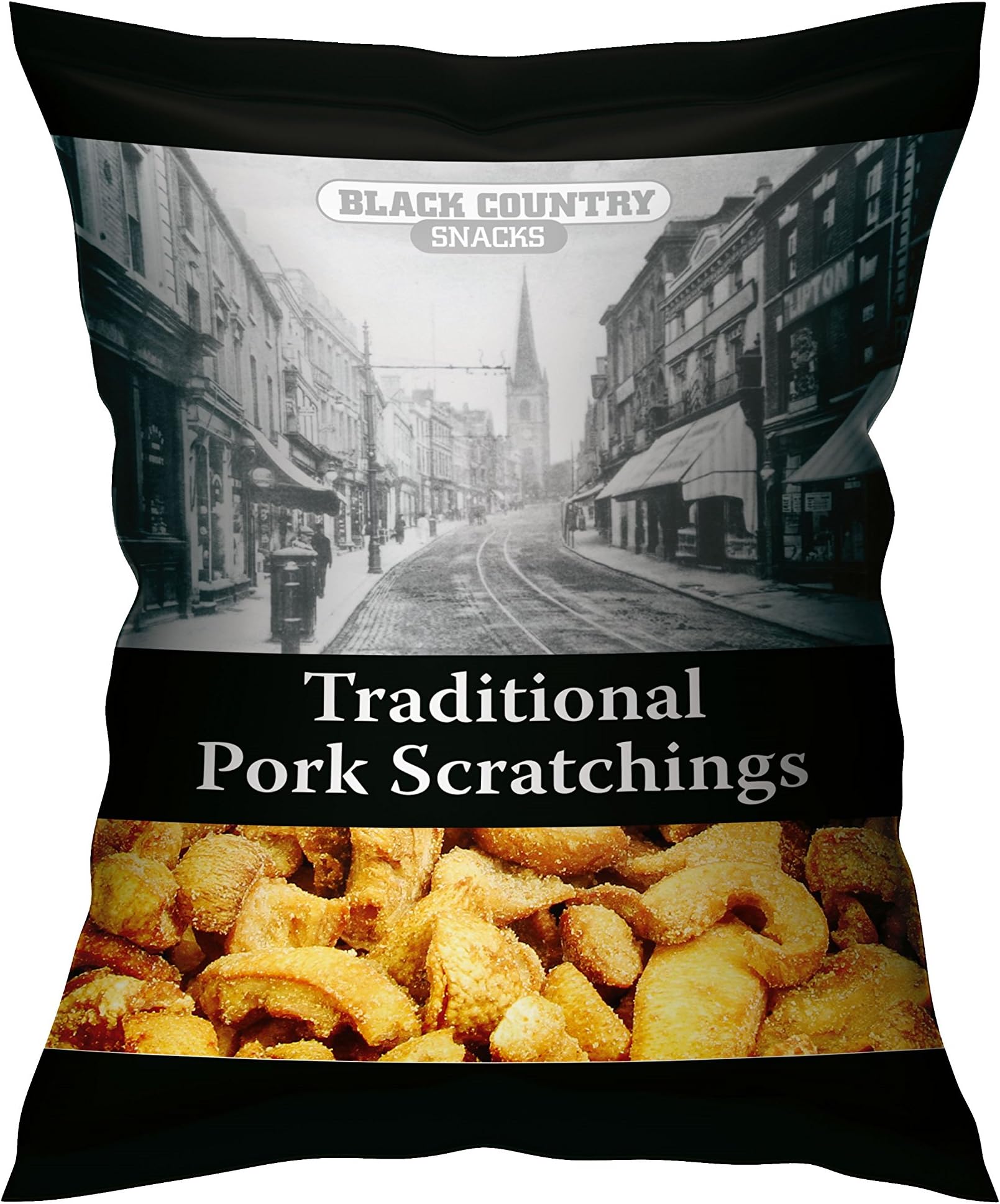 Traditional Black Country Pork Scratchings 20 x 42g Hanging Bag
