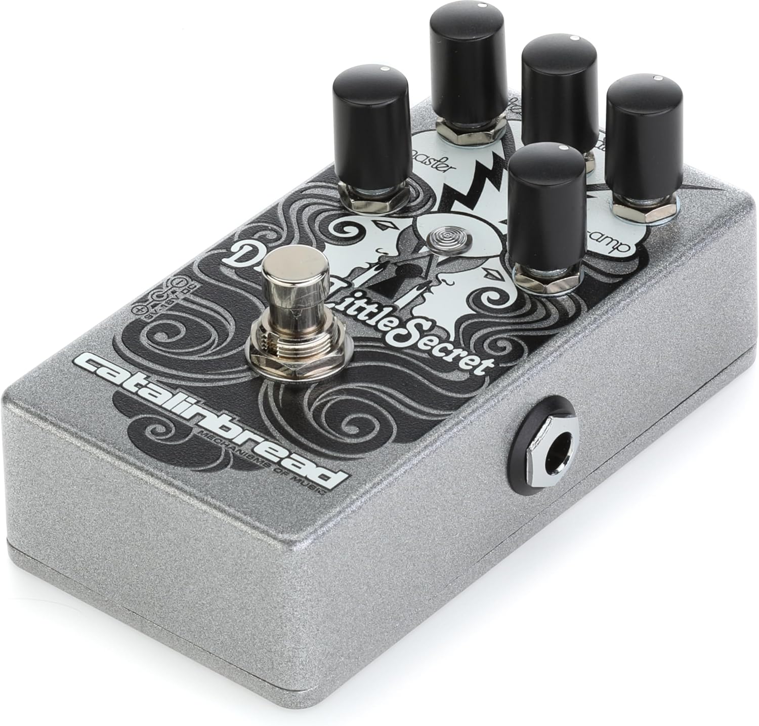 Catalinbread Dirty Little Secret Foundation Overdrive Pedal – Ultimate Overdrive Pedal with Treble, Middle, Bass, Pre-amp, and Master Controls for Guitarists Seeking Customizable Sound