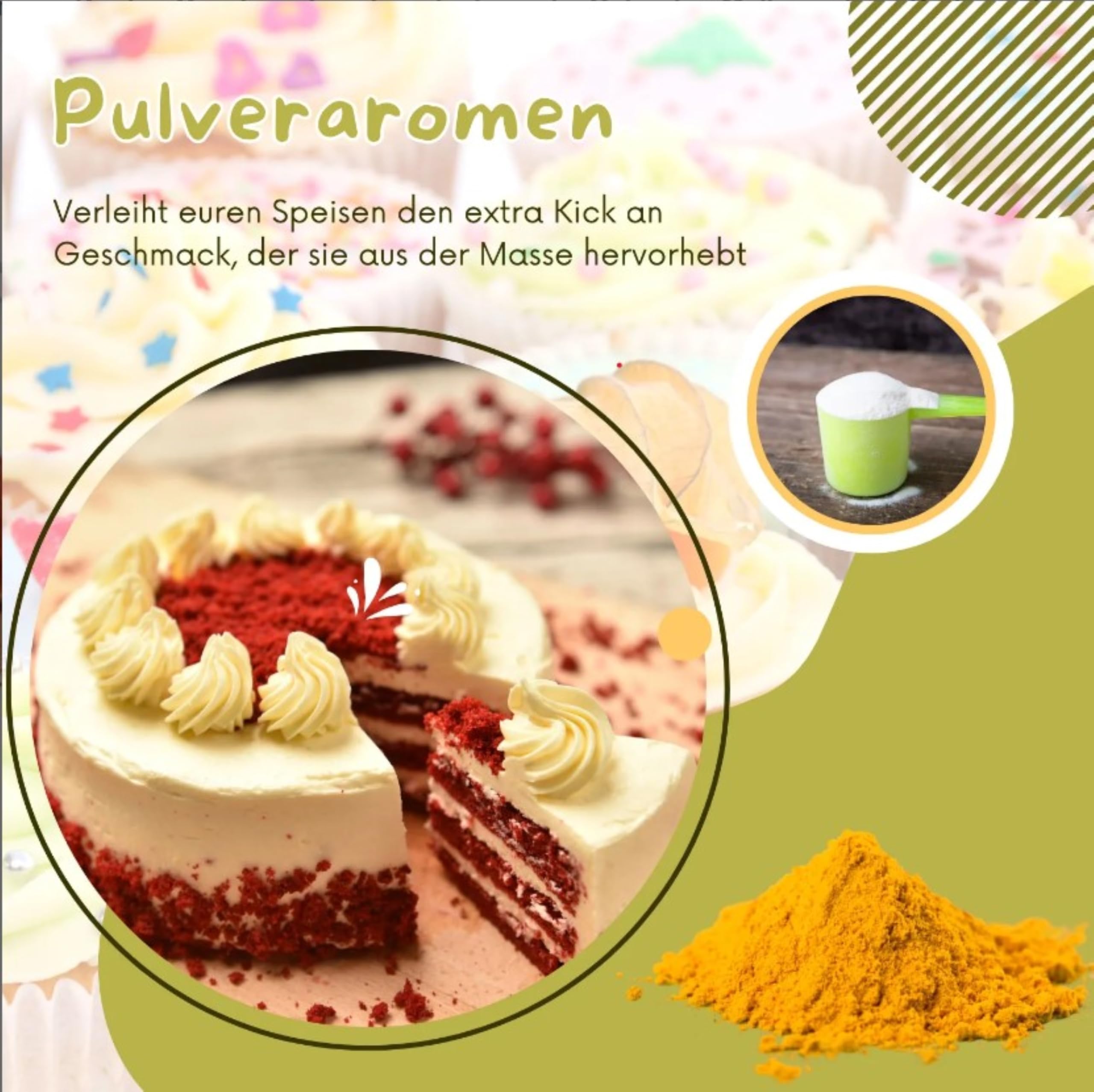 luxofit Kokosmilch Aroma Geschmack Pulver, Tropisches und Exotisches Backzusatz, Vielseitiges Geschmackspulver, für Küchenexperimente, Made in Germany (1 Kg)