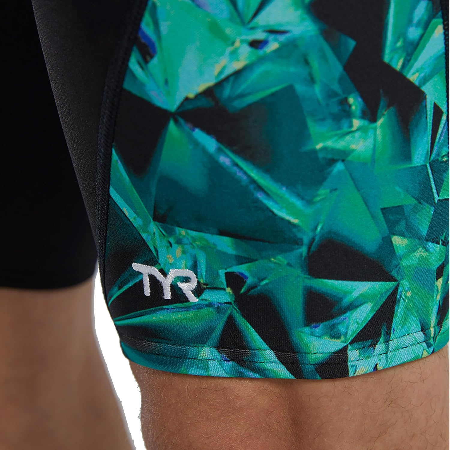 TYR Mens Durafast Elite Solid Jammer Swimsuit