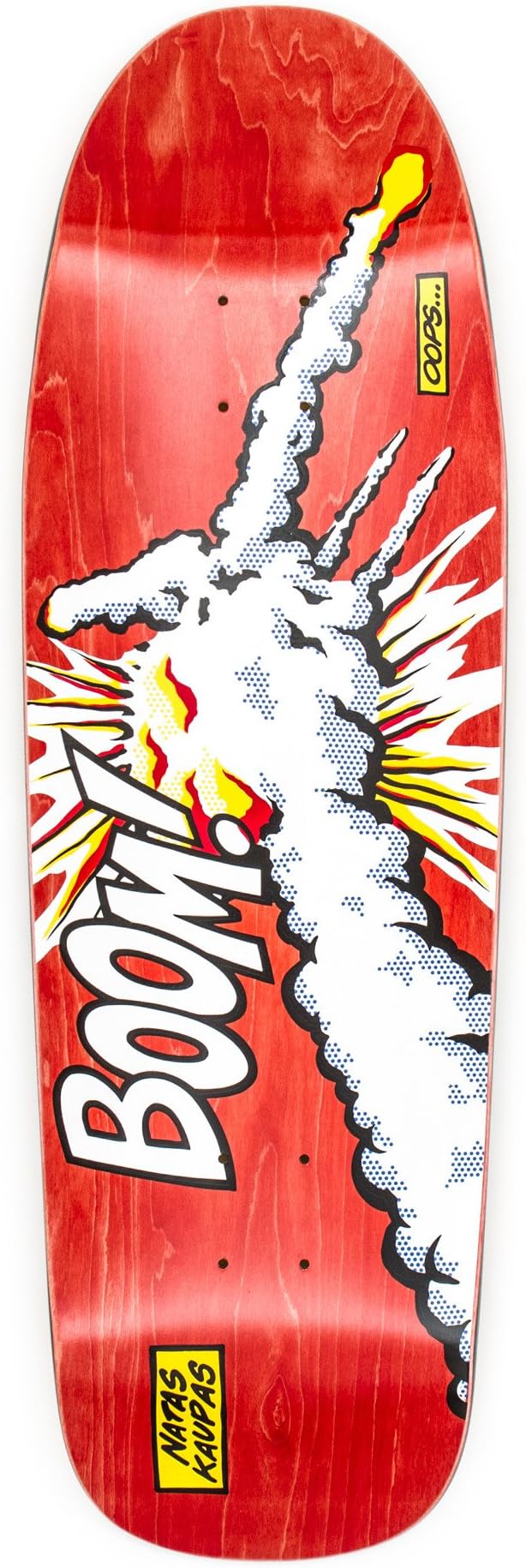 101 Heritage Skateboard Deck Natas Kaupas Challenger Boom Screen Print Red