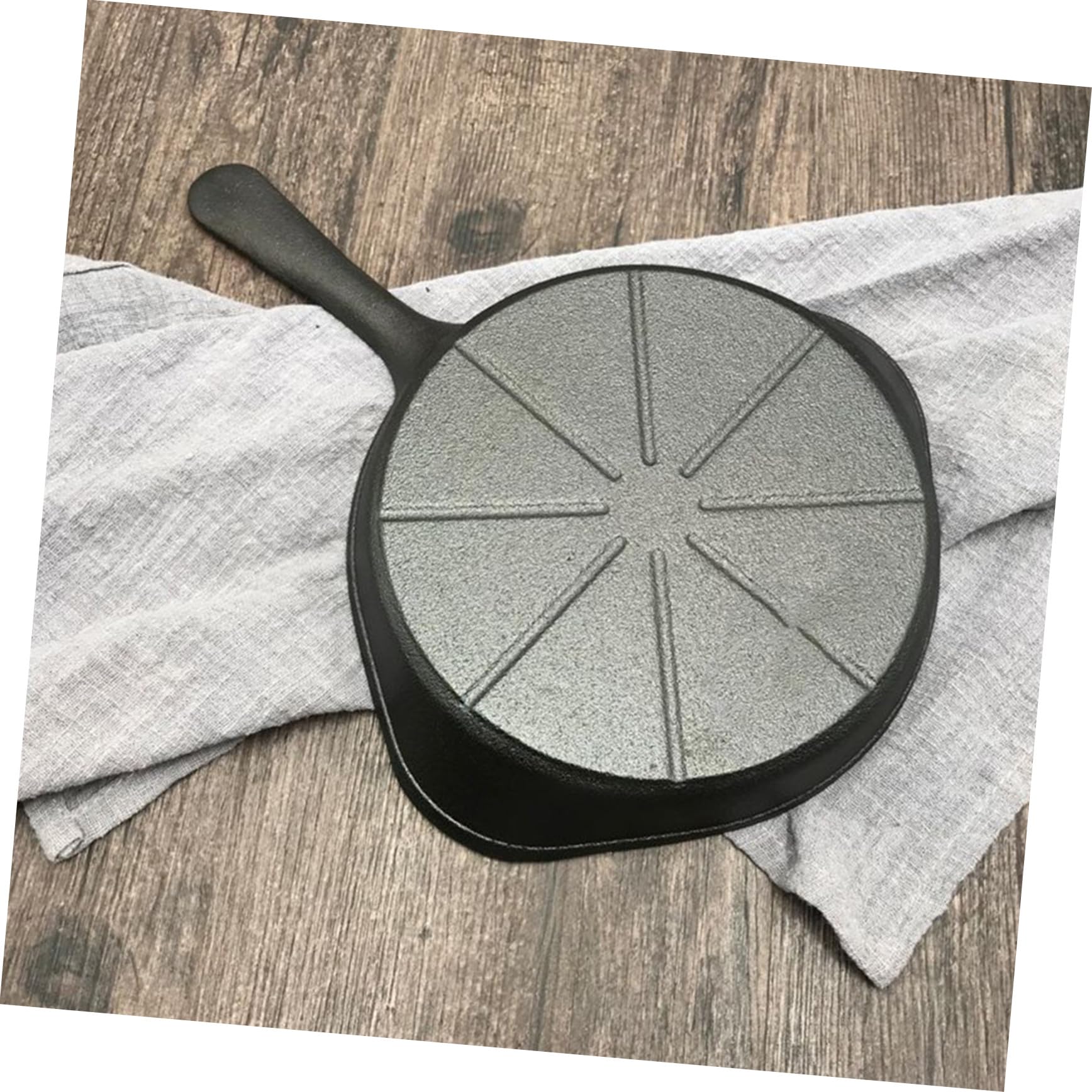 TOYANDONA Padella Mini Antiaderente per Uova e Frittata in Ghisa con Rivestimento Adatta all'Uso e Ristorativo Facile da Pulire e Resistente