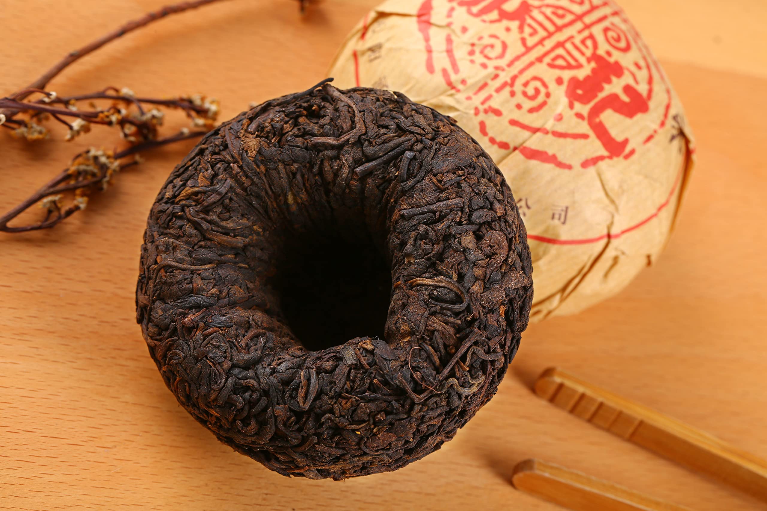 Yunnan Tuocha Zouji Tè Naturale Tuocha - Nidi Post-Fermentati - Versione 2019-100g - Autentico Tè Cinese d'Origine