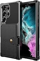 Vista 6 de Funda para Samsung Galaxy S23 Ultra con Portarjetas, Compatible con Soporte Magnético para Automóvil, Resistente a los Golpes de Servicio Pesado