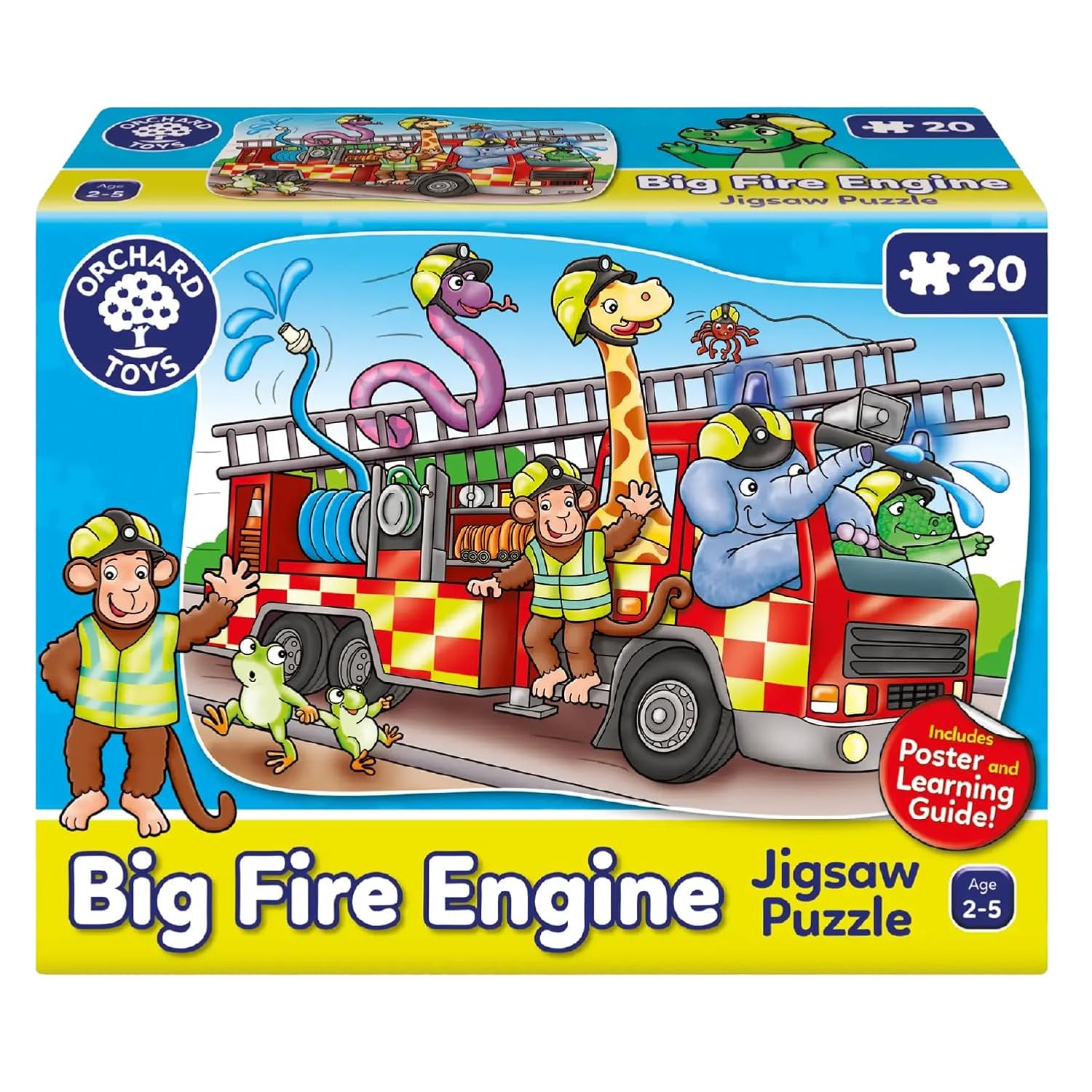 Orchard Toys Big Fire Engine Puzzle