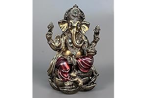 JORAE: Hindu Wall Decor - Ganesh Statue Blessing Home Decor
