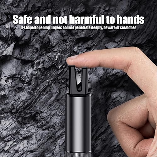 Miniatura 3 de ZKFAR 1 martillo de seguridad para automóvil, martillo de escape, máquina multifuncional para romper ventanas, cinturón de seguridad cortador,