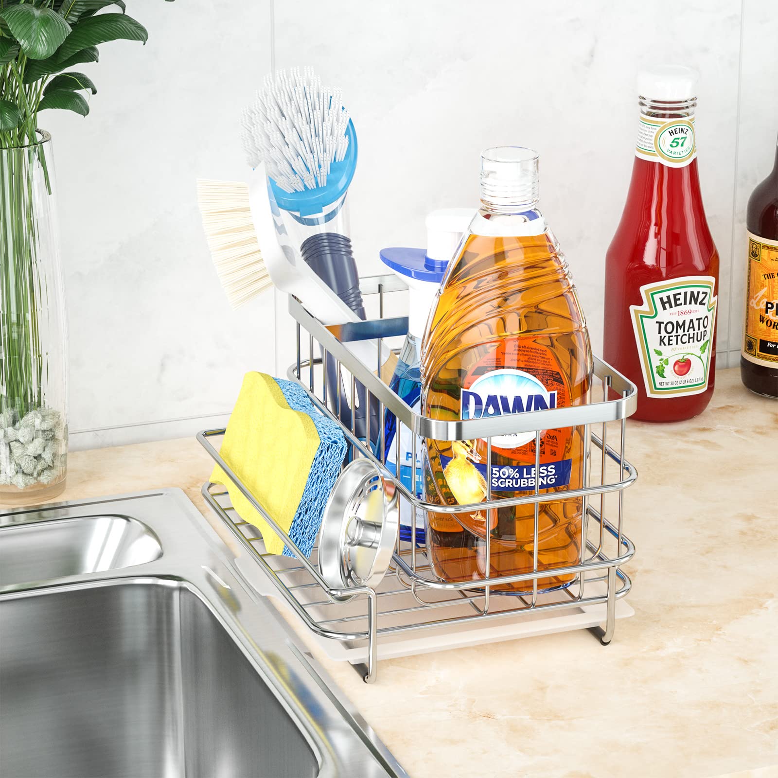HapiRm Sink Caddy, Kitchen Sink Organiser, Kitchen Sink Caddy