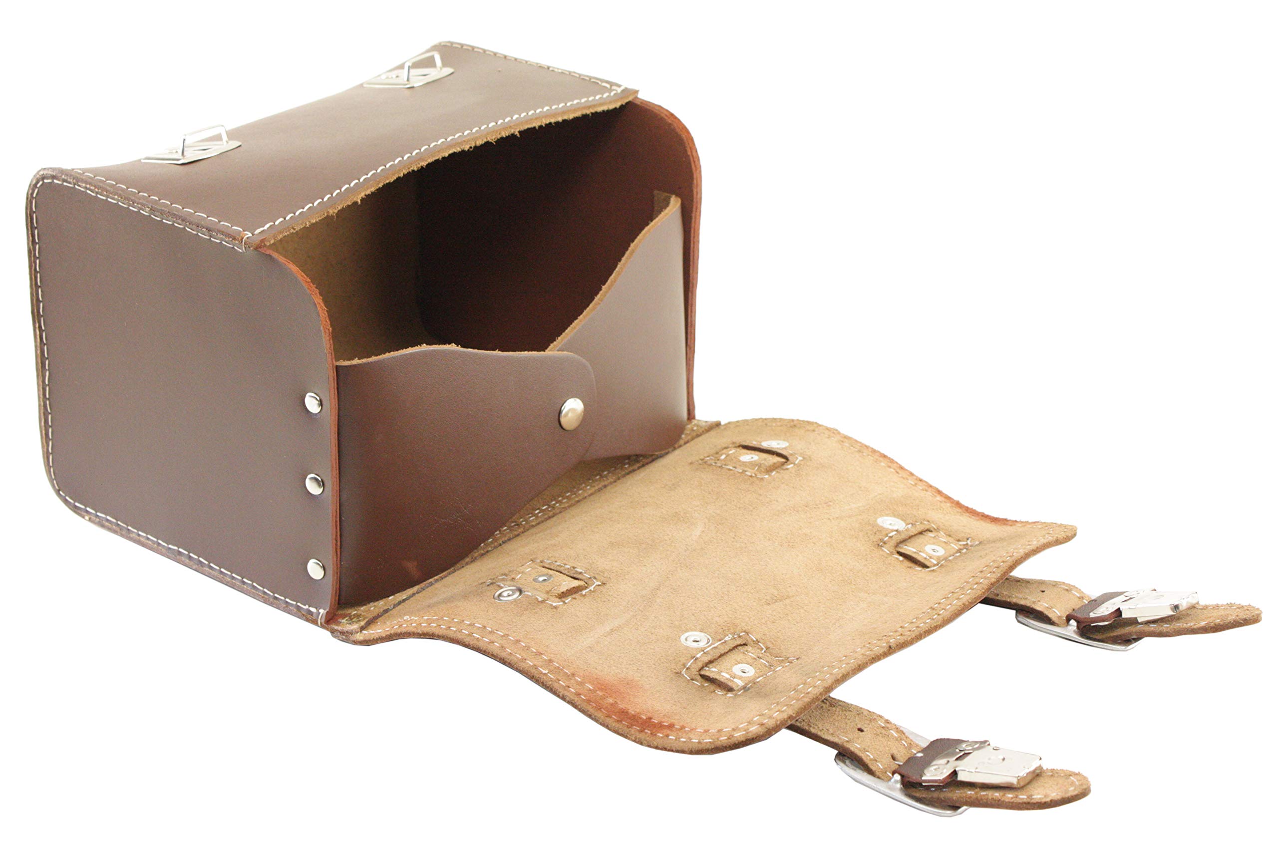 Simson Gepäckträger Gummi Leder-Hecktasche Für Simson S50, S51, S70 - Gepäckträgertasche Mit Schnellverschluss, Braun Simson S51 Tasche Simson Gepäckträger Gummi Leder-Hecktasche Für Simson S50, S51, S70 - Gepäckträgertasche Mit Schnellverschluss, Braun Simson S51 Tasche