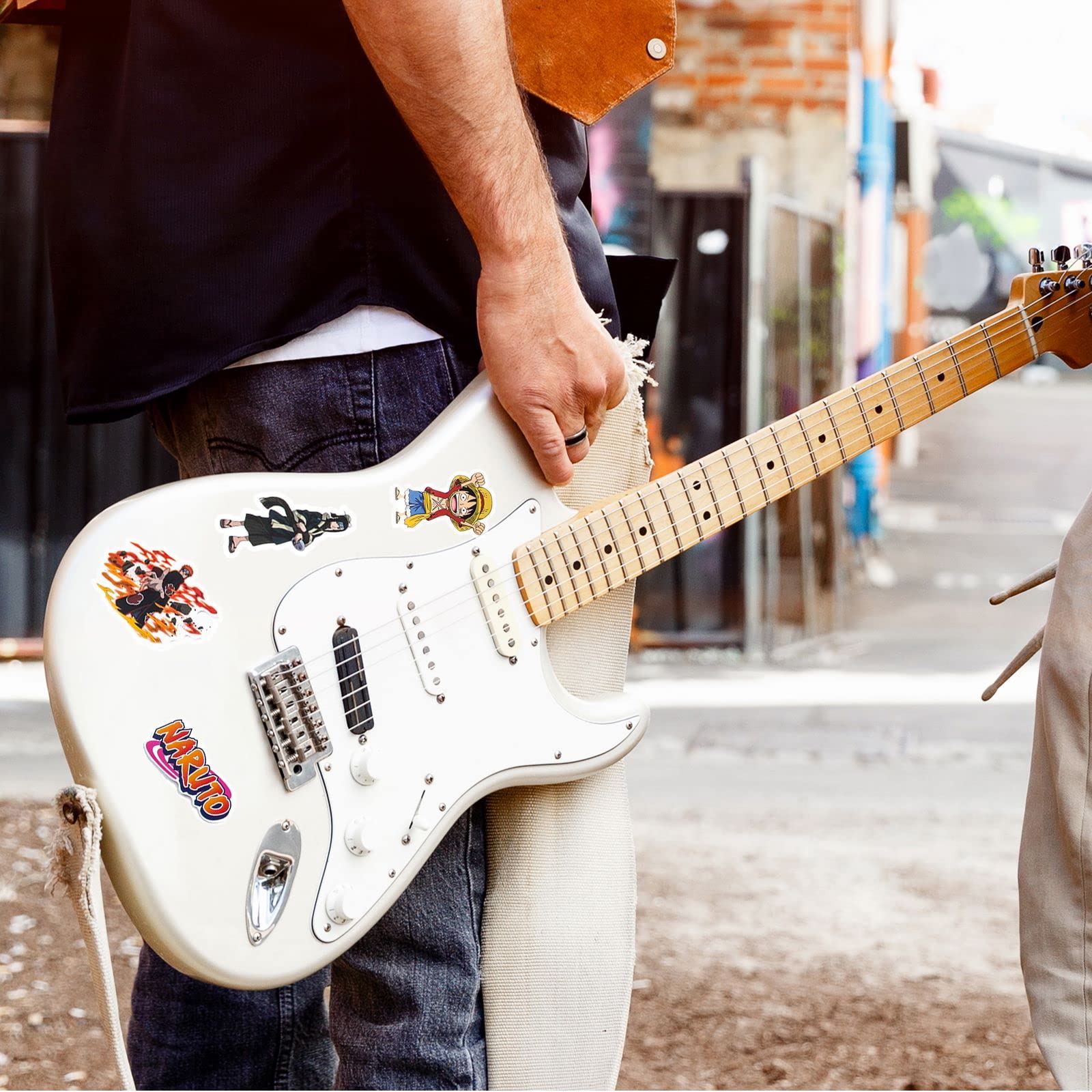 100 Pièces Autocollants Anime Graffiti Naruto - Stickers Imperméables Pour Ordinateur, Vélo, Valise, Skate