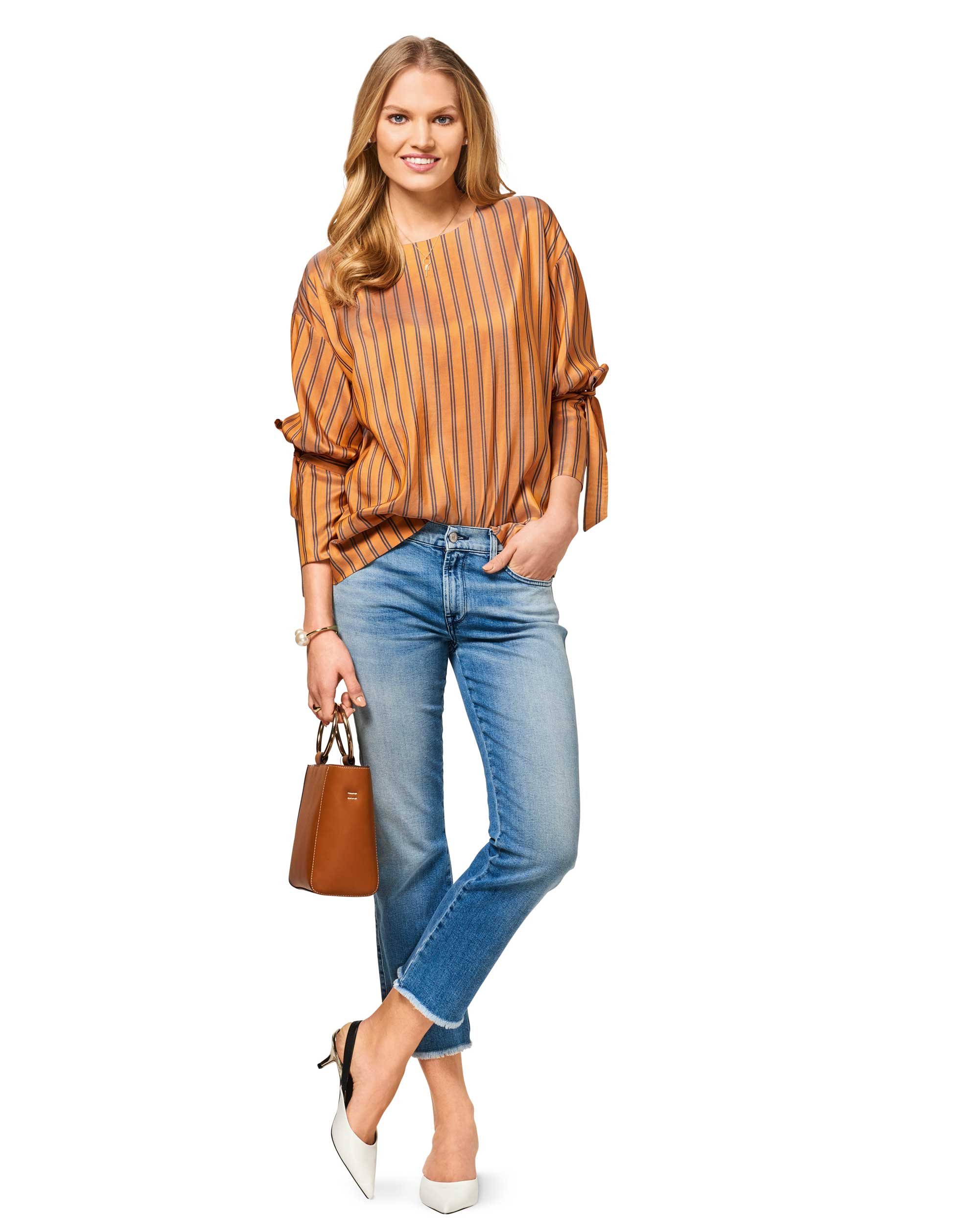 Patron Burda 5856 Blouse Femme, En Français | Tissus Hemmers