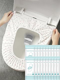 Disposable Toilet Seat Cover Independently Packaged With Non-Woven Fabric 20 Pack Of Travel Essentials