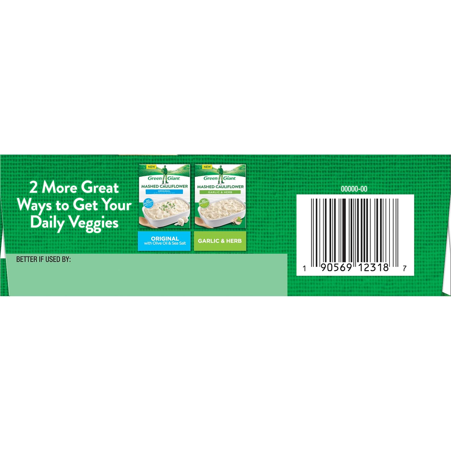 Green Giant Mashed Cauliflower Cheddar & Bacon, 20 Oz