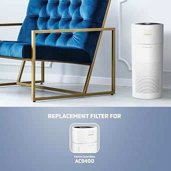 GermGuardian Filter K 360 HEPA Pure Genuine Air Purifier Replacement Filter, Removes 99.97% of Pollutants for Air Purifiers AC9400W and AC9600W, FLT9400