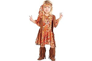 Adorably Festive Toddler Hippie Vest