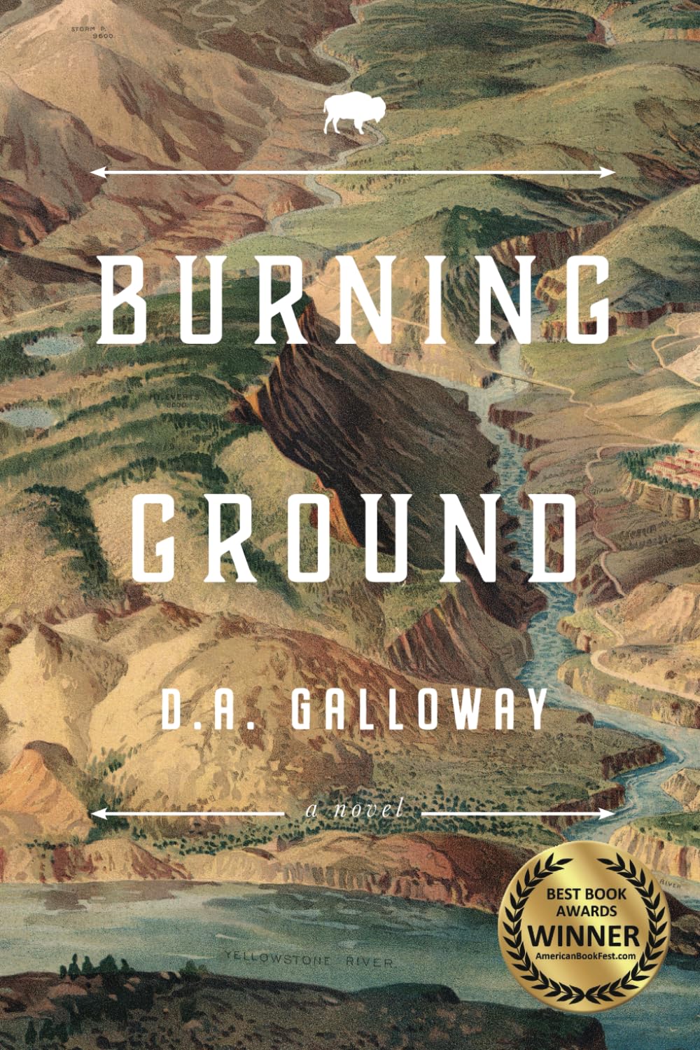 Burning Ground: A historical fiction novel of adventure, tragedy, and romance in the early days of Yellowstone (Frontier Traveler series)