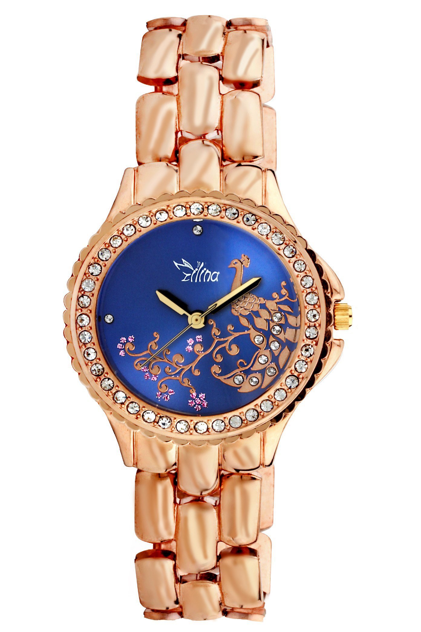 Ilina Analog Blue Dial Women's Watch LS5PRPCKTRBL