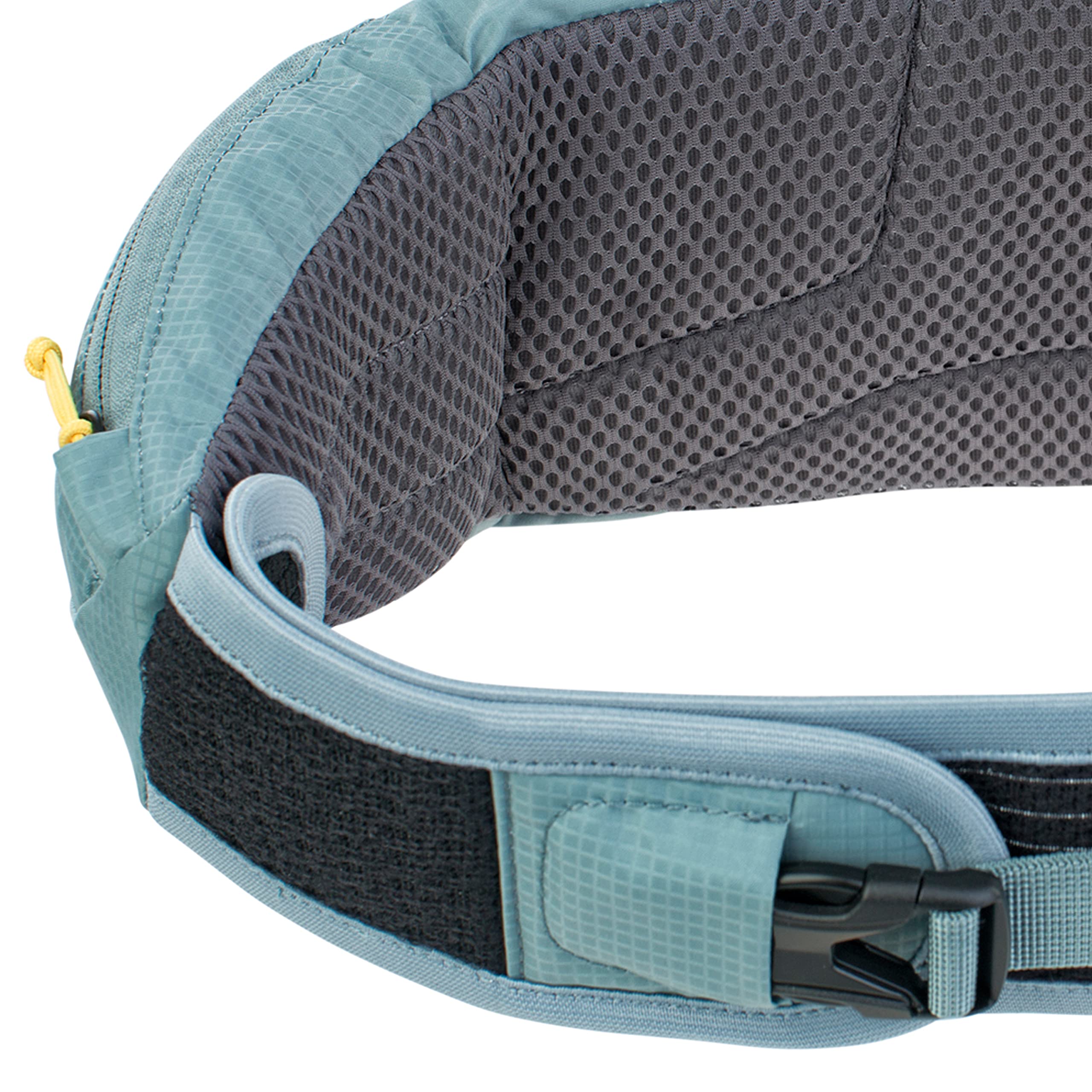 EVOC Hip Pouch Pro Sacoche Ventrale Sacoche Ventrale pour Les randonnées à vélo et Les sentiers (capacité de 1,5l, y Compris 550 ML Drink Bottle, 2 Poches de Ceinture Ventrale), Gris Acier