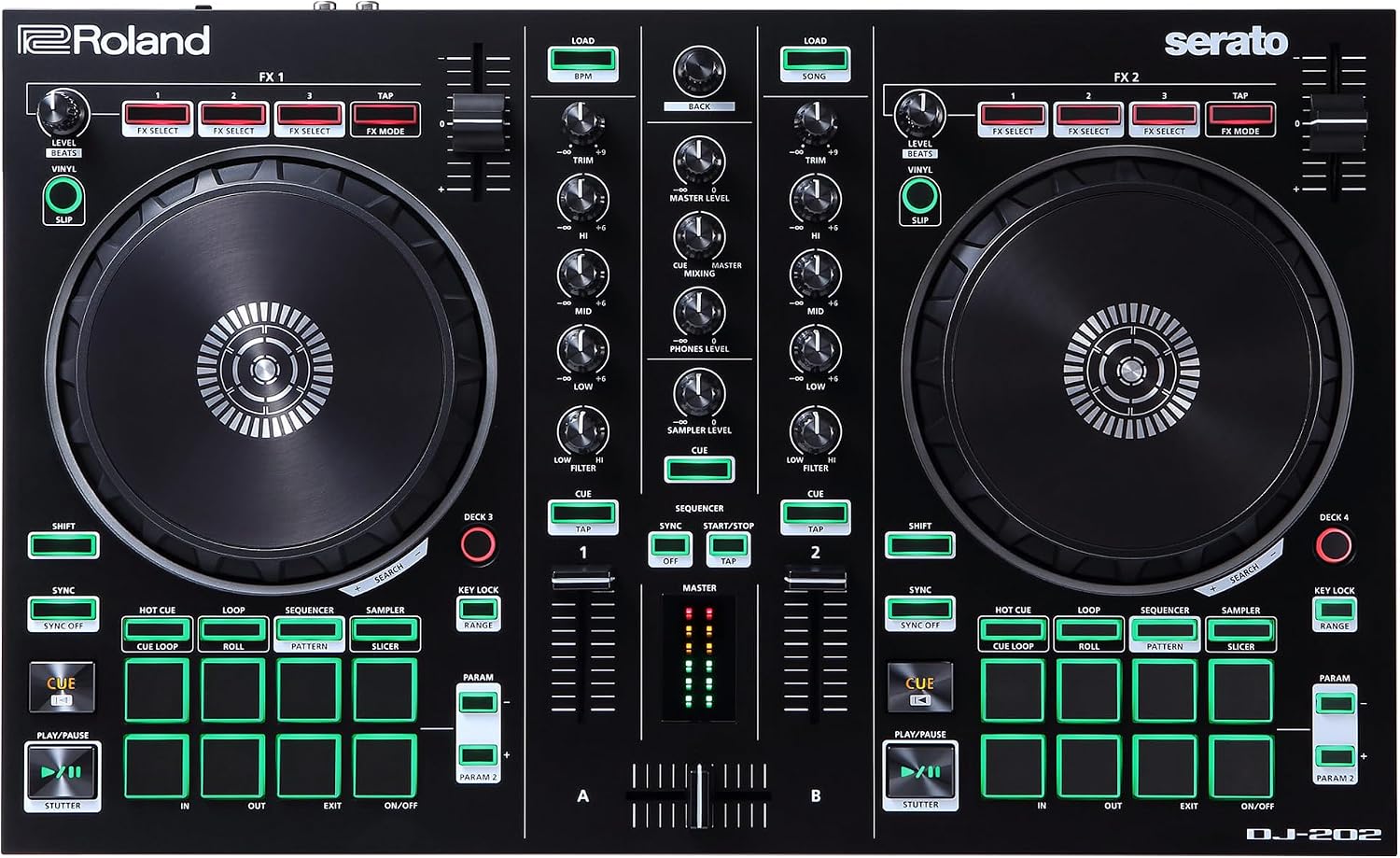 Roland DJ-202 Compact DJ Controller
