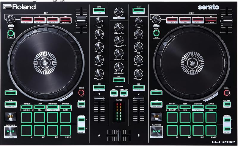 Controlador DJ compacto DJ-202