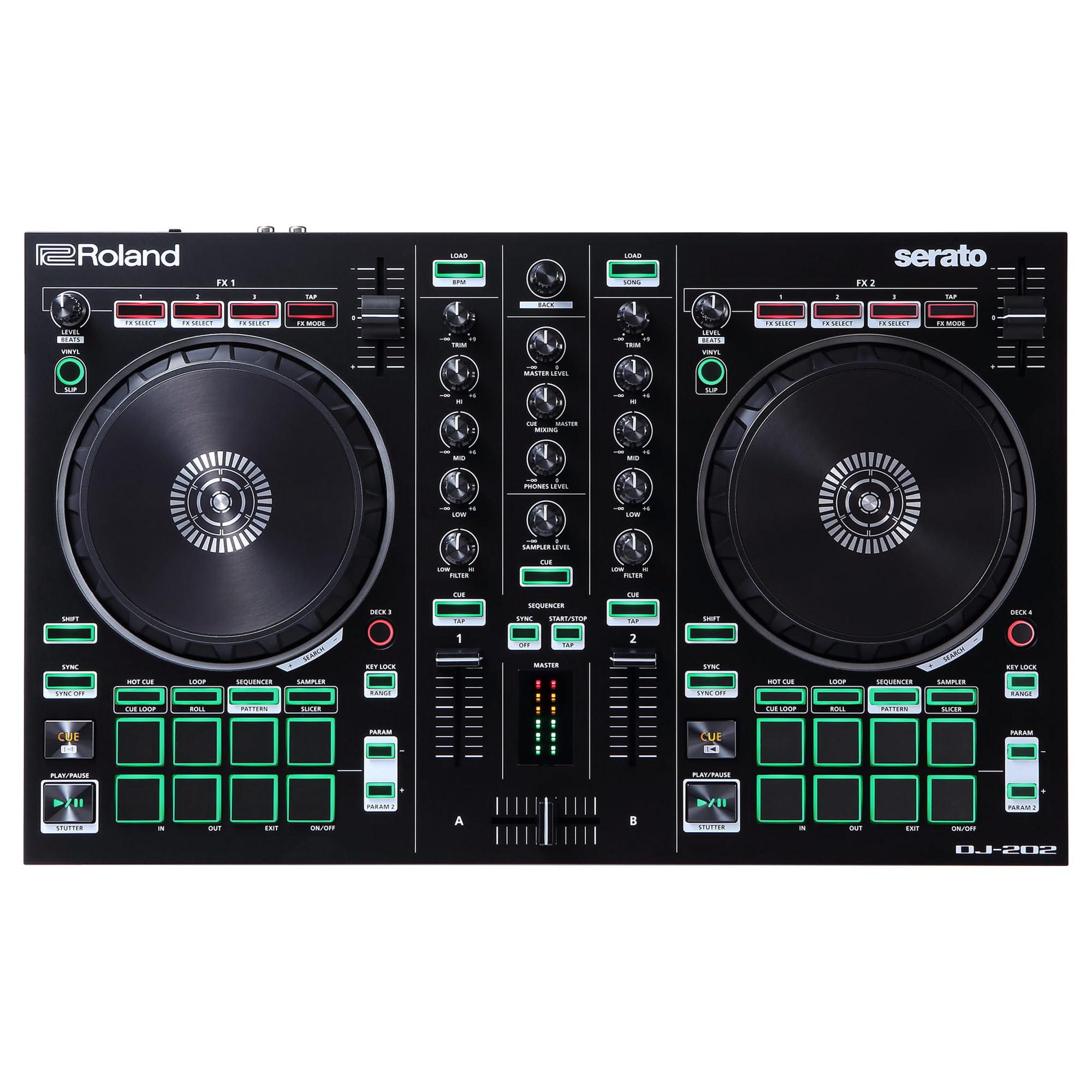DJ機材 Roland DJ-202 Roland - DJ-202 | DJ Controller