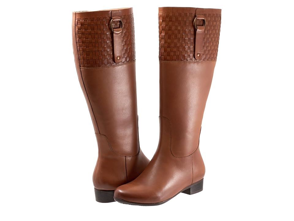 Trotters Morgan (Luggage) Women's Boots INTERNATIONAL SHIPPING
