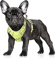 Vista 51 de BARKBAY Arnés para Perro Sin Tirones Talla Grande Arnés Reflectante para Perro con Clip Frontal y Asa de Control Fácil para Caminar Entrenar Correr