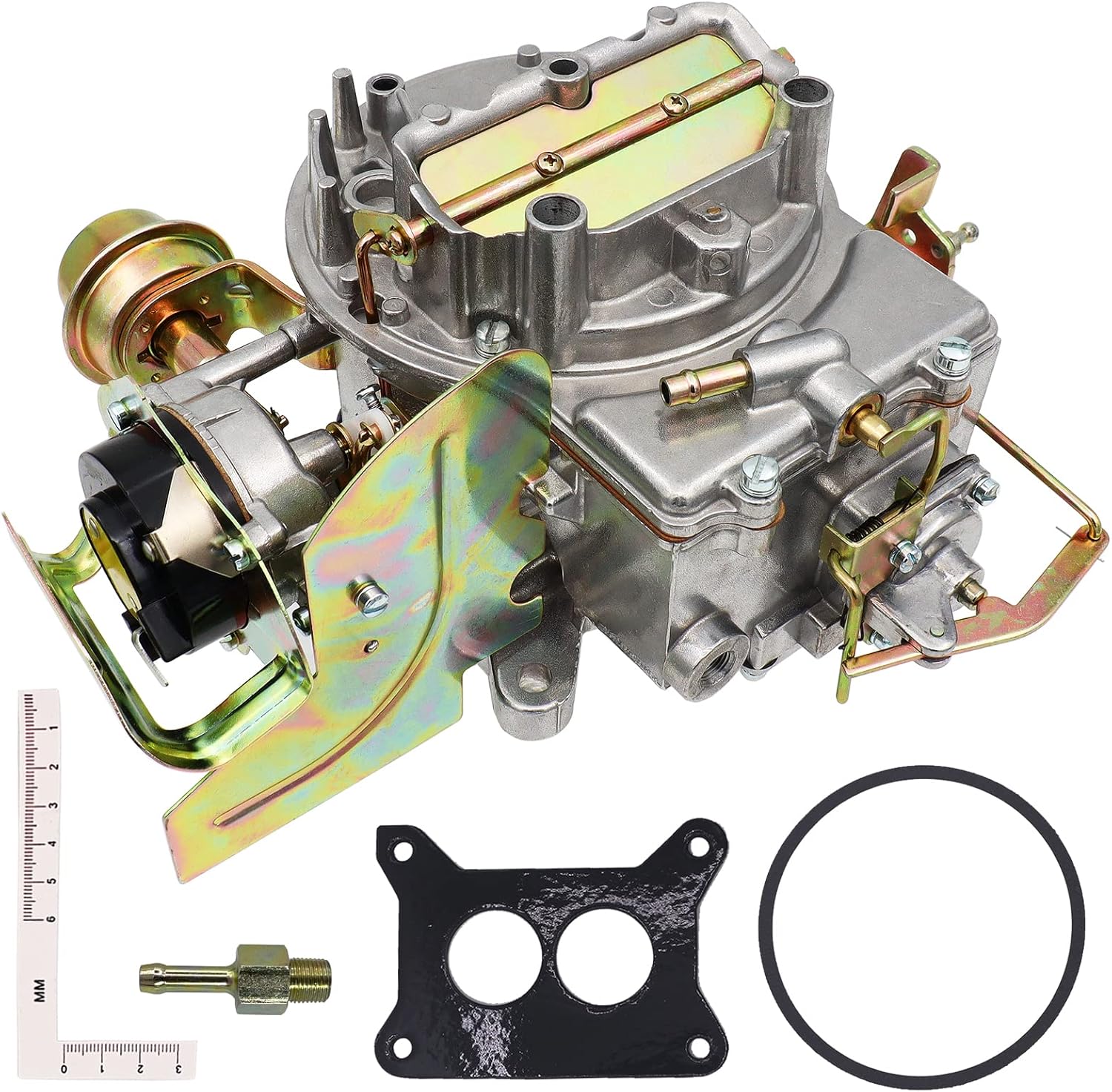 THUNDERMINGO 2 Barrel Carburetor Carb 2100 2150 A800 Carburetor For Ford 289 302 351 F100 F250 F350 Jeep 360 Mustang Replace Motorcraft/Autolite 2100 2150 Carburetor Electric Choke : Automotive
